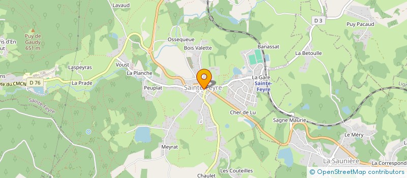 localisation de l'entreprise SCI TELOT ALVAREZ à SAINTE-FEYRE