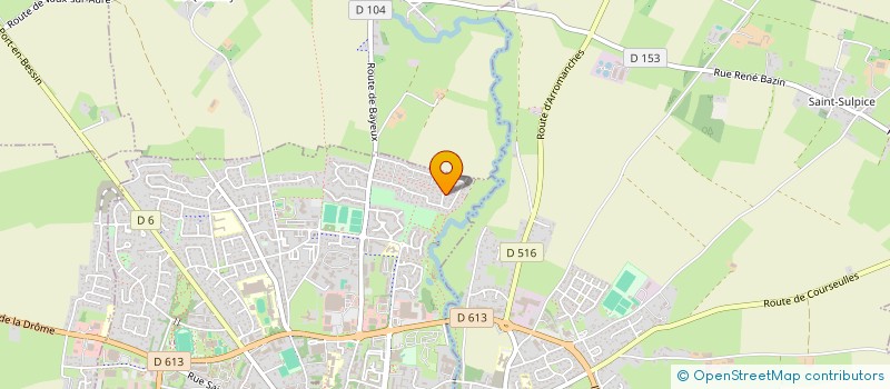 localisation de l'entreprise SCI TELP  BAYEUX