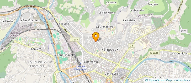 localisation de l'entreprise SCI TEM à PERIGUEUX