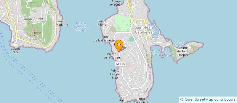 localisation de l'entreprise SCI TEM TRUST à NICE
