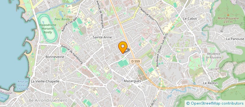 localisation de l'entreprise SCI TEMA à MARSEILLE