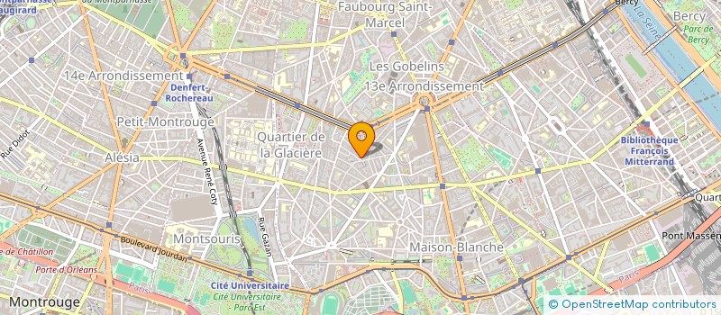 localisation de l'entreprise SCI TEMA  PARIS