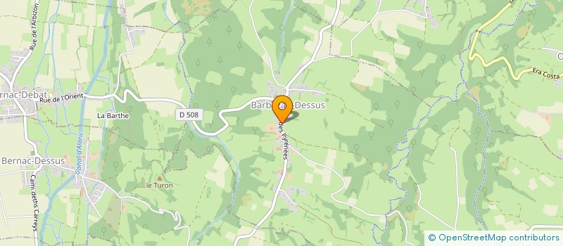 localisation de l'entreprise SCI TEMA  BARBAZAN-DESSUS