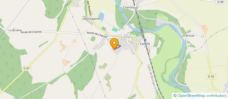 localisation de l'entreprise SCI TEMANA INVEST  LUNERY