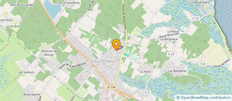 localisation de l'entreprise SCI TEMARY  DOLUS-D'OLERON