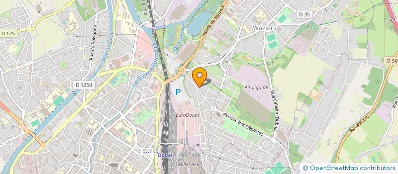 localisation de l'entreprise SCI TEMBUYSER-PREVOST à DOUAI