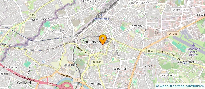 localisation de l'entreprise SCI TEMEL  AMBILLY