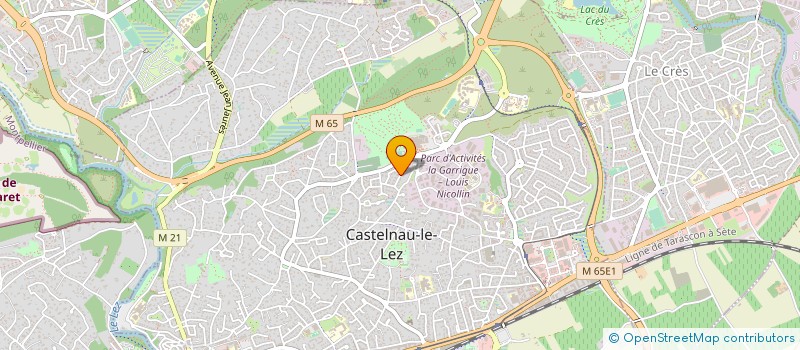 localisation de l'entreprise SCI TEMENOS  CASTELNAU-LE-LEZ