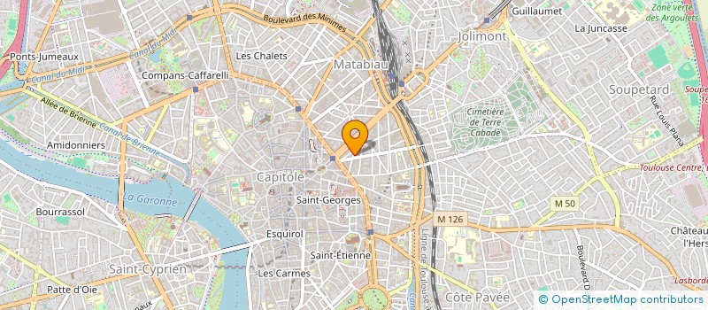 localisation de l'entreprise SCI TEMIL à TOULOUSE