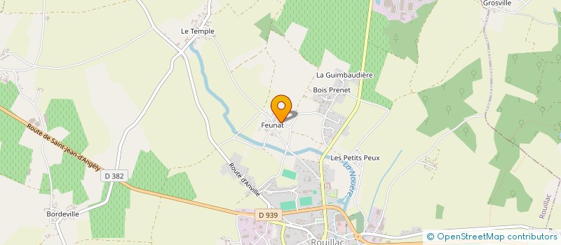 localisation de l'entreprise SCI TEMPERAULT à ROUILLAC