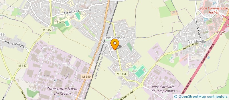 localisation de l'entreprise SCI TEMPLE DE MARS  CALVIAC-EN-PERIGORD