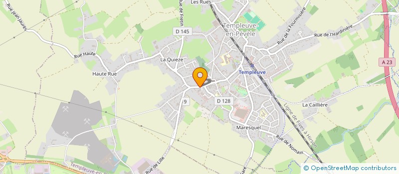 localisation de l'entreprise SCI TEMPLEUVE  TEMPLEUVE-EN-PEVELE