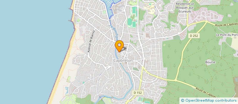 localisation de l'entreprise SCI TEMPLIER DU CAP à CAPBRETON