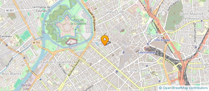 localisation de l'entreprise SCI TEMPO à LILLE