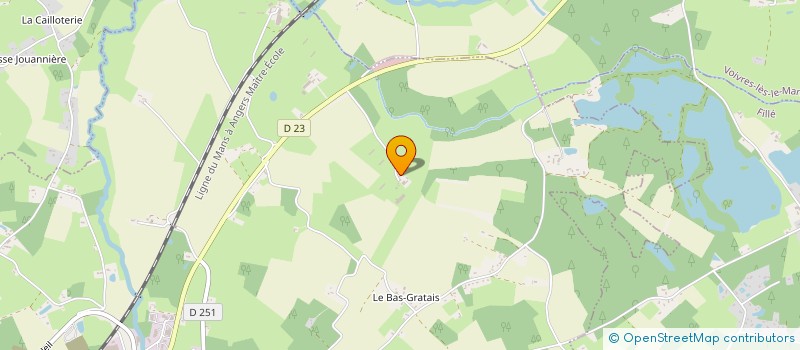 localisation de l'entreprise SCI TEMPO  ROEZE-SUR-SARTHE