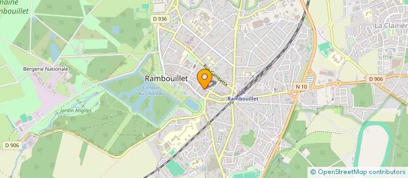 localisation de l'entreprise SCI TEMPO AND CO  RAMBOUILLET