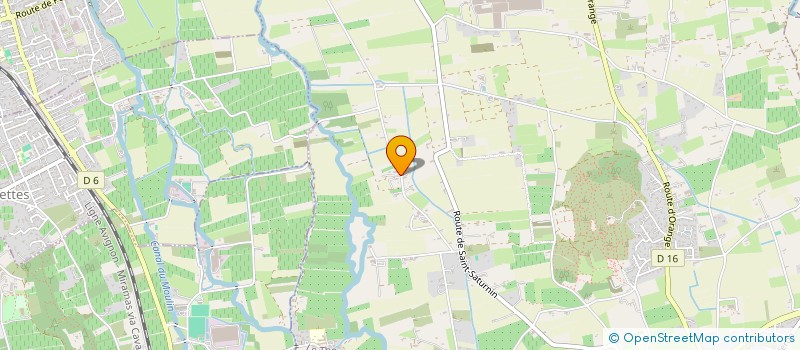 localisation de l'entreprise SCI TEMPORIS  LE THOR