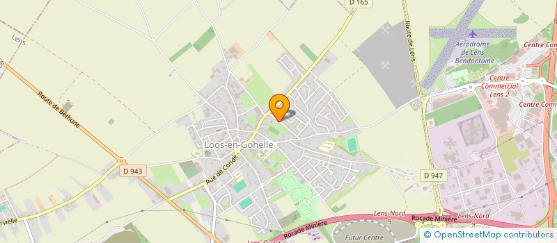 localisation de l'entreprise SCI TEMPS LIBRE  LOOS-EN-GOHELLE