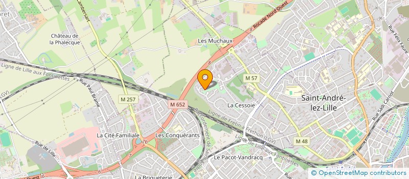 localisation de l'entreprise SCI TEMPS MODERNES à LAMBERSART