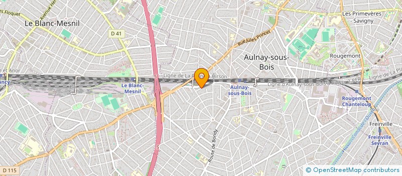localisation de l'entreprise SCI TEN à AULNAY-SOUS-BOIS