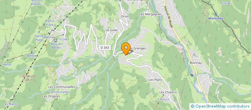 localisation de l'entreprise SCI TEN  SAINT-GERVAIS-LES-BAINS