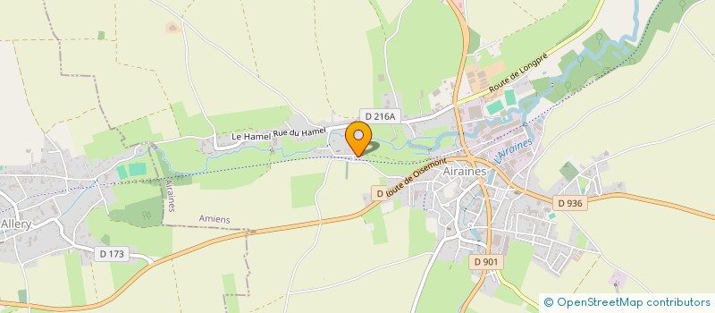 localisation de l'entreprise SCI TENAIO  METIGNY