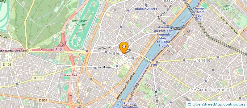 localisation de l'entreprise SCI TENALY  PARIS