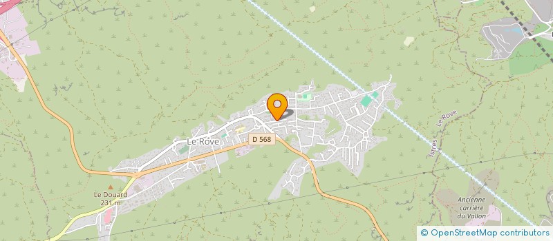 localisation de l'entreprise SCI TENDANCE HABITAT  LE ROVE