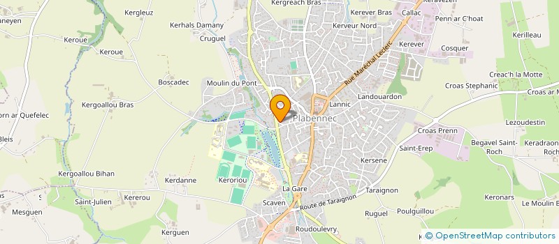localisation de l'entreprise SCI TENENAN  PLABENNEC