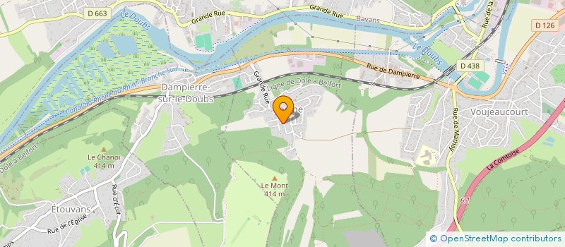 localisation de l'entreprise SCI TENERIFE  BERCHE