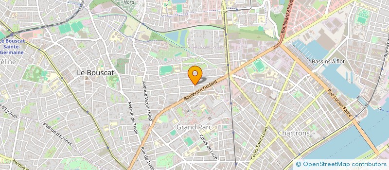 localisation de l'entreprise SCI TENG-HENG  LE BOUSCAT