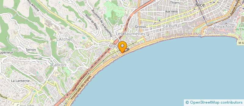 localisation de l'entreprise SCI TENGAR  NICE