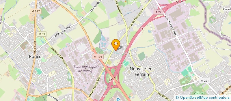 localisation de l'entreprise SCI TENNIER INVEST à NEUVILLE-EN-FERRAIN