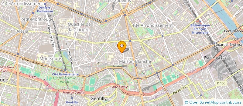 localisation de l'entreprise SCI TENNIS CLUB DES SABLES D'OR  PARIS