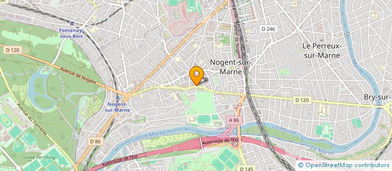 localisation de l'entreprise SCI TENNOB  NOGENT-SUR-MARNE