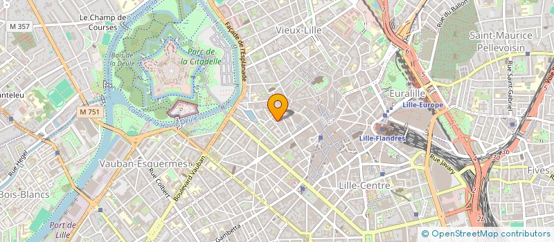 localisation de l'entreprise SCI TENREMONDE  LILLE