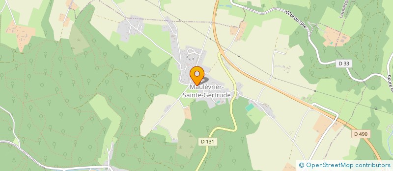 localisation de l'entreprise SCI TENSING  MAULEVRIER-SAINTE-GERTRUDE