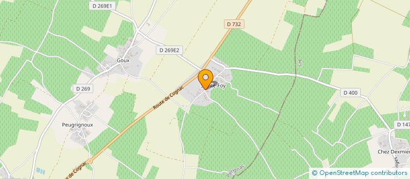 localisation de l'entreprise SCI TENTATION à PERIGNAC