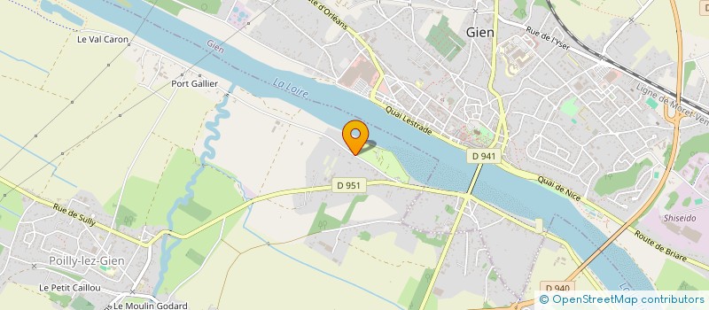 localisation de l'entreprise SCI TEO à POILLY-LEZ-GIEN