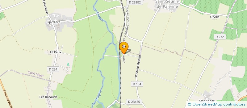 localisation de l'entreprise SCI TEO  BOUGNEAU