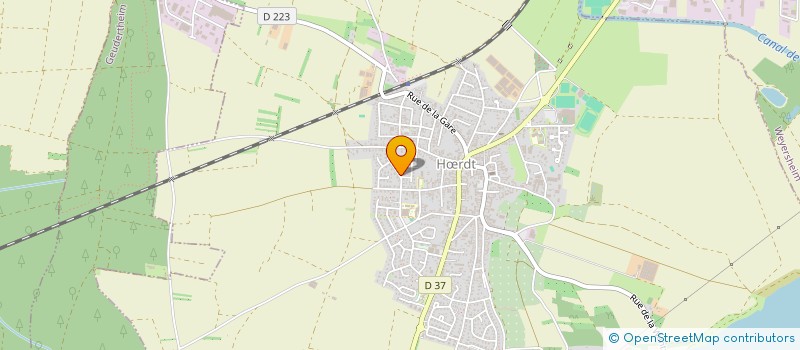 localisation de l'entreprise SCI TEODOR  HRDT