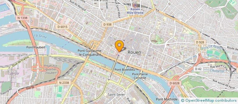 localisation de l'entreprise SCI TEOREM  ROUEN