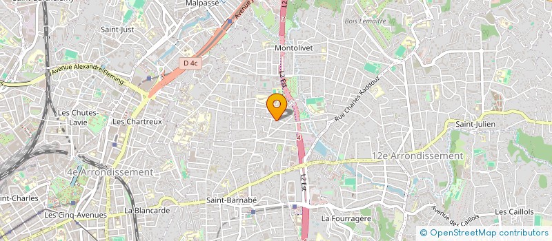 localisation de l'entreprise SCI TEPEC à MARSEILLE