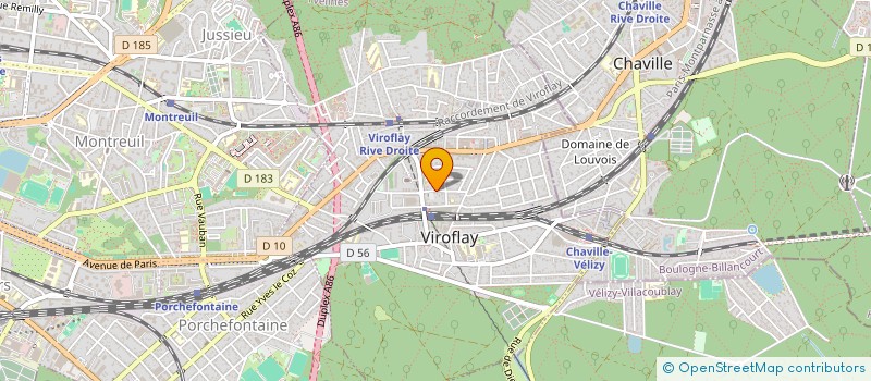 localisation de l'entreprise SCI TEPEE  VIROFLAY