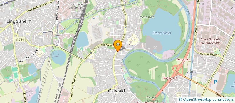 localisation de l'entreprise SCI TEPEGOZ  OSTWALD