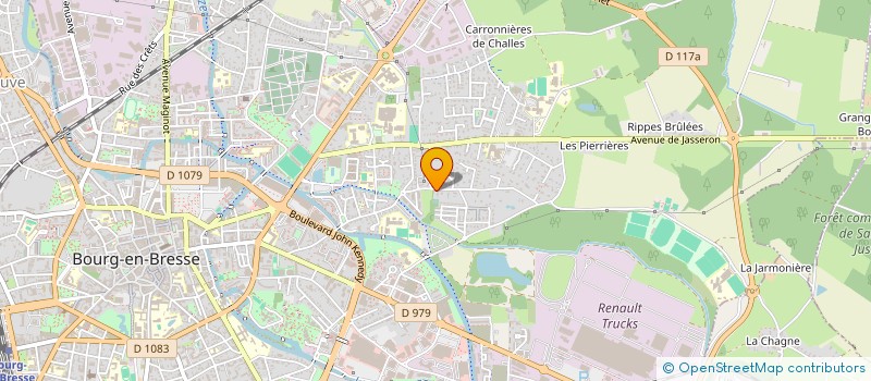 localisation de l'entreprise SCI TEPPE à BOURG-EN-BRESSE