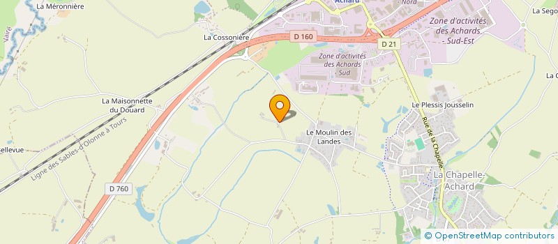 localisation de l'entreprise SCI TEQUILA RAPIDO à LES SABLES D'OLONNE