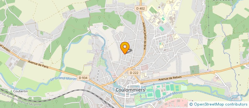 localisation de l'entreprise SCI TERADOR  COULOMMIERS