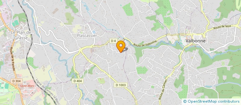 localisation de l'entreprise SCI TERAINA à MOUANS-SARTOUX