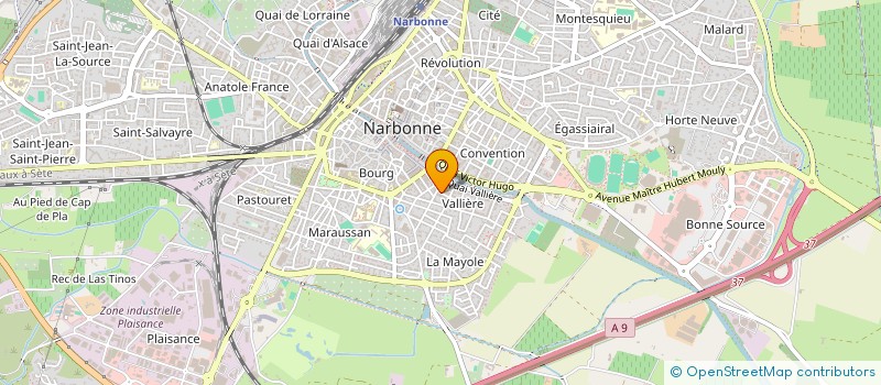 localisation de l'entreprise SCI TERANGA à NARBONNE